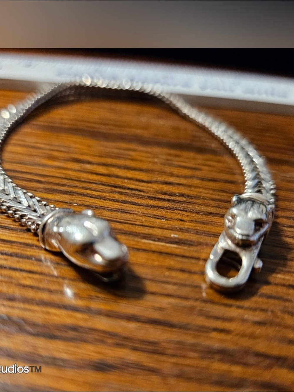 Milor 925 Italy Panther Head Bracelet